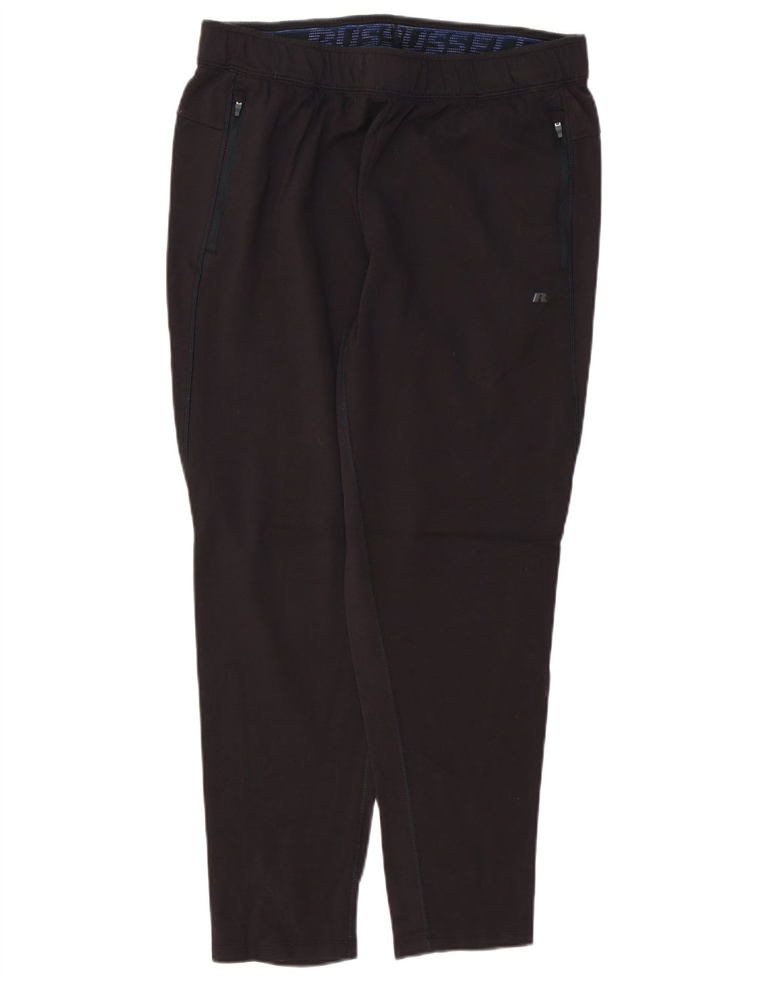 RUSSELL ATHLETIC Pantalon de survêtement pour homme Large Rayonne noire