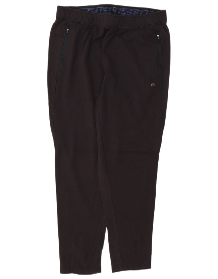 RUSSELL ATHLETIC Pantalon de survêtement pour homme Large Rayonne noire