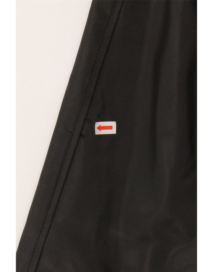 LINEA DONNA Womens Overcoat UK 18 XL Black Vintage Linea Donna and Second-Hand Linea Donna from Messina Hembry 