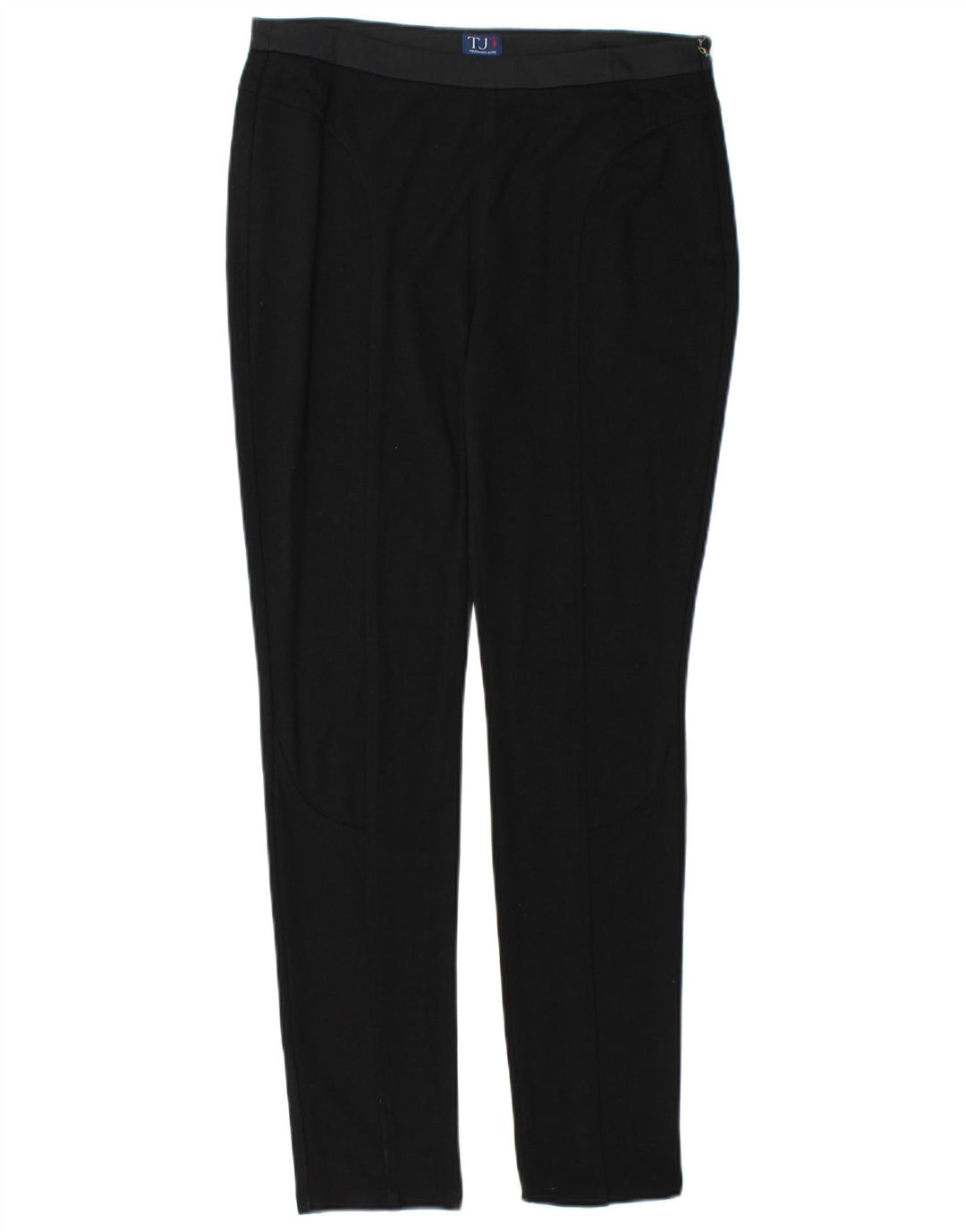 TRUSSARDI Pantalon décontracté skinny IT 44 Medium W30 L29 Noir Viscose