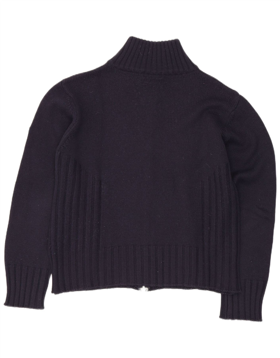 Meltin' Pot Cardigan pour femme en laine bleu marine moyen UK 14