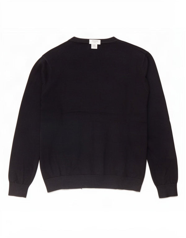 Marks & Spencer Pull Cardigan Homme XL Bleu Marine Coton