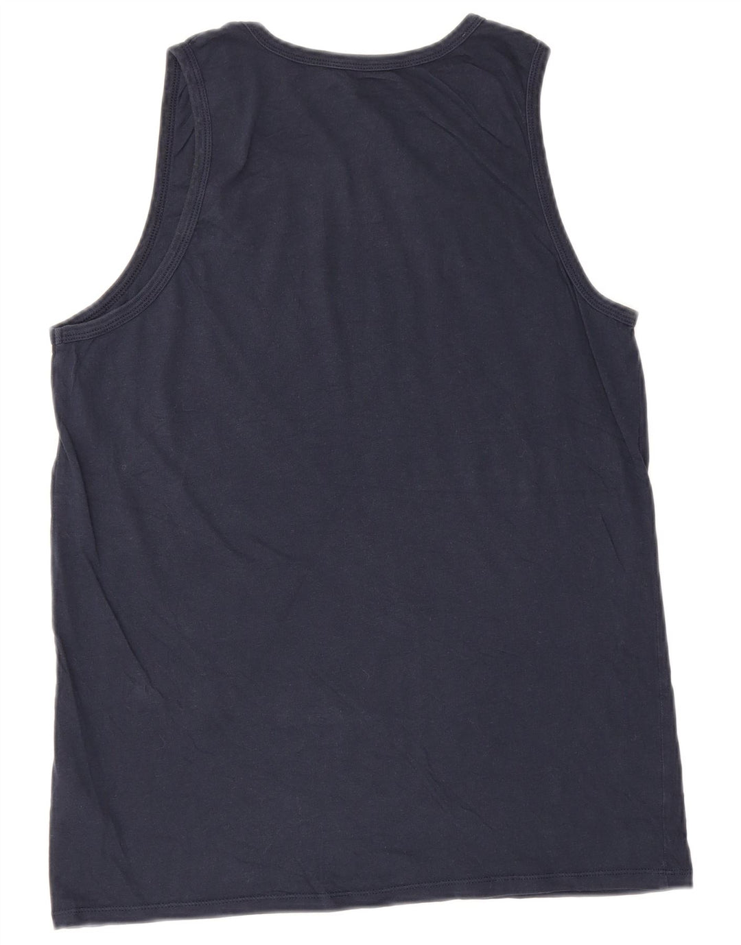 Nike Homme Coupe Athlétique Débardeur Bleu Marine Moyen Coton