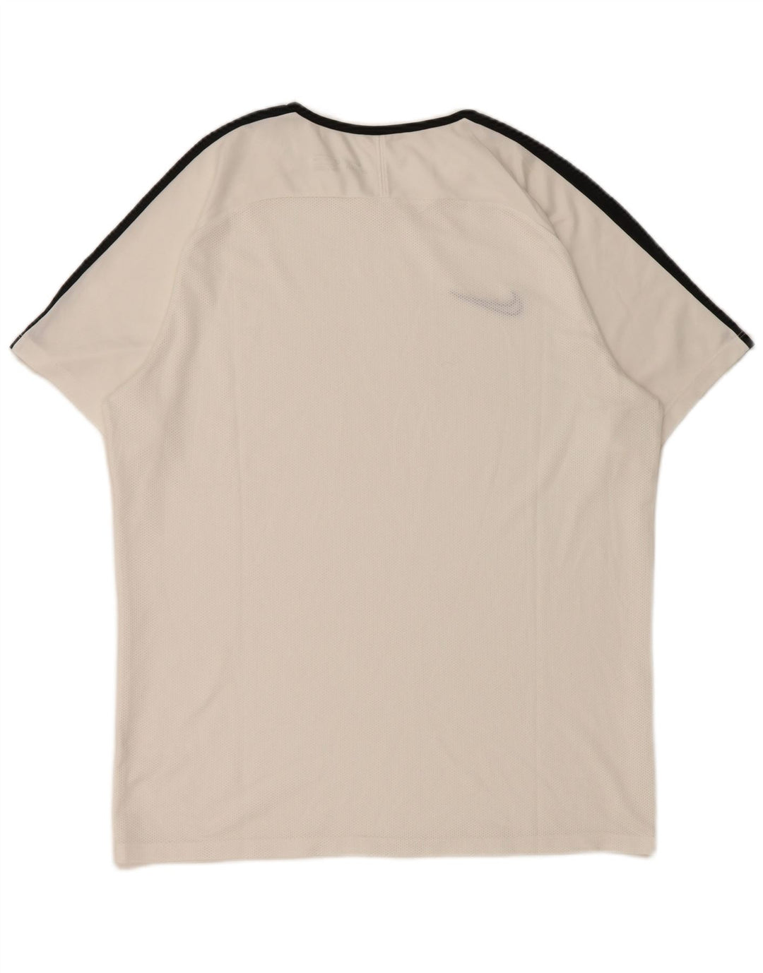 Nike Hommes Dri Fit T-Shirt Top XL Blanc Colorblock