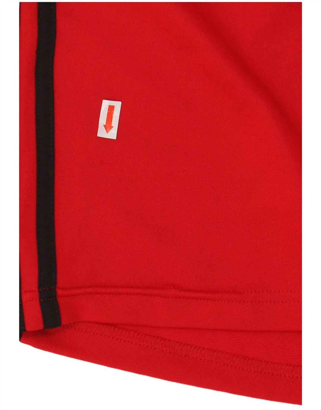 Adidas Haut graphique à manches longues pour hommes en polyester rouge moyen