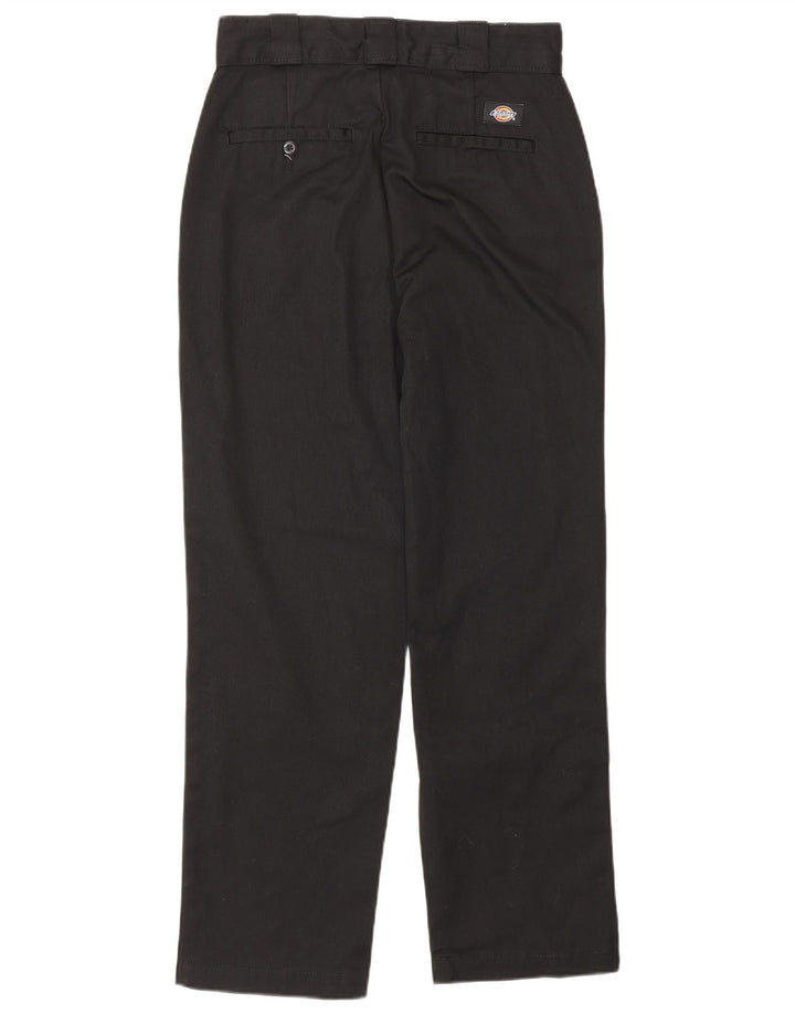 DICKIES Pantalon Chino Droit Femme W27 L26 Noir Polyester