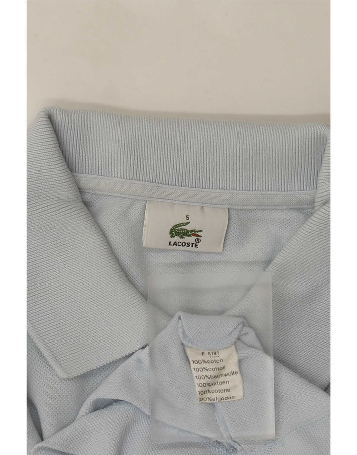 Lacoste Polo Homme Taille 5 Grand Bleu Coton