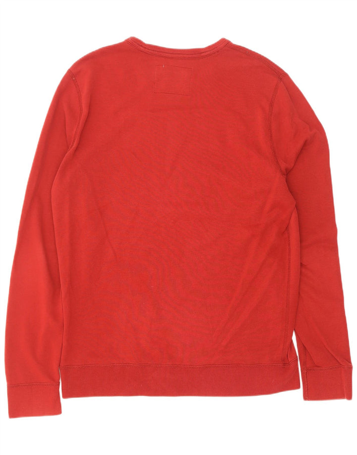 Abercrombie & Fitch Sweat-shirt Muscle Graphic pour homme Rouge moyen