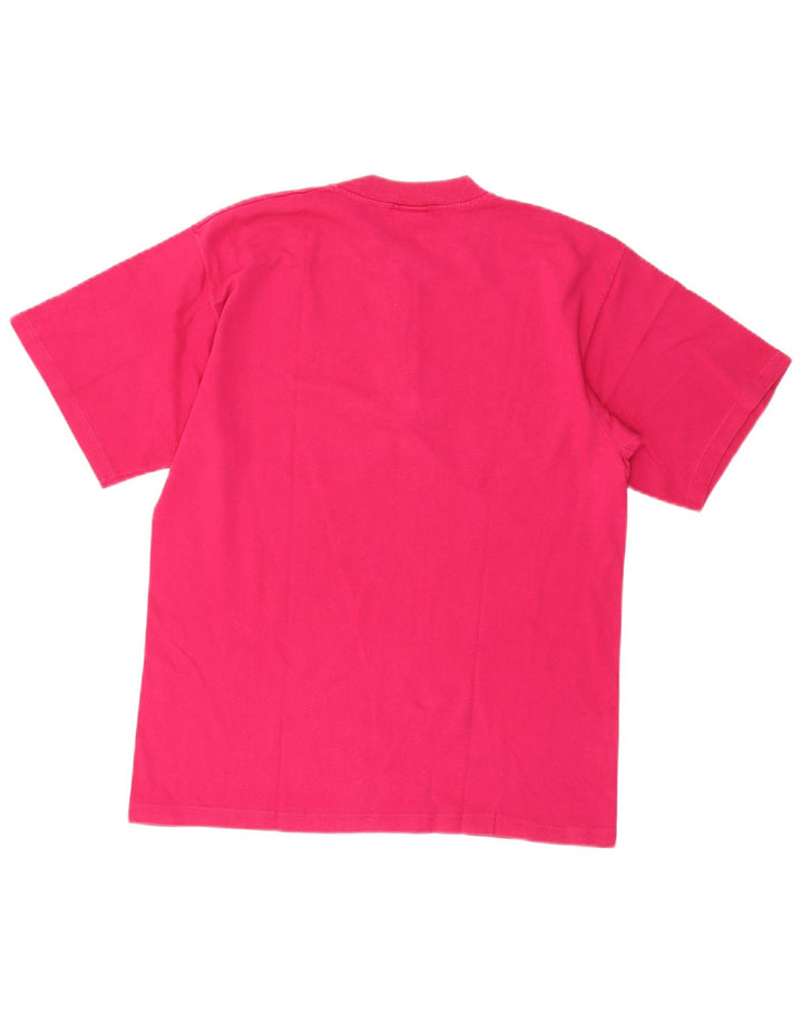 Champion T-Shirt Homme Haut Large Rose Coton