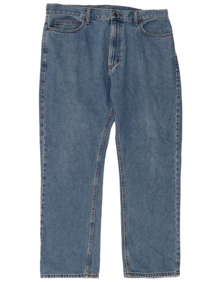 Marks & Spencer Jean droit homme W36 L29 bleu coton