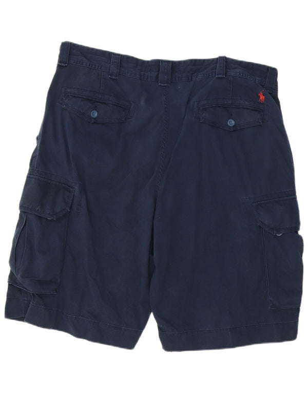 Polo Ralph Lauren Short cargo pour homme W42 2XL Bleu marine en coton