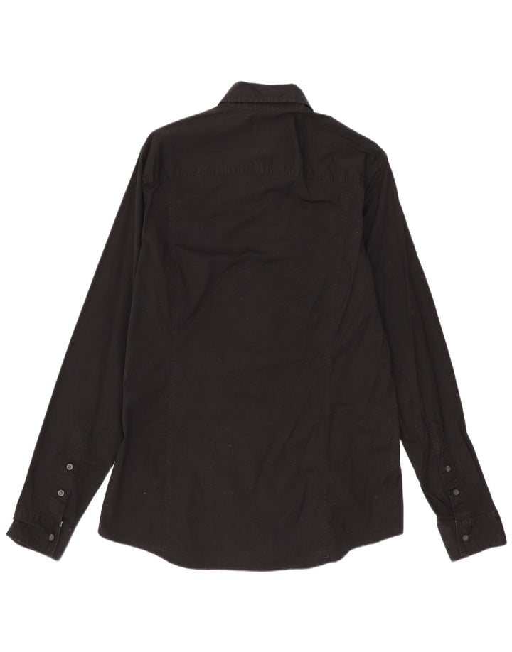 Calvin Klein Jeans Chemise Homme Coton Noir Moyen