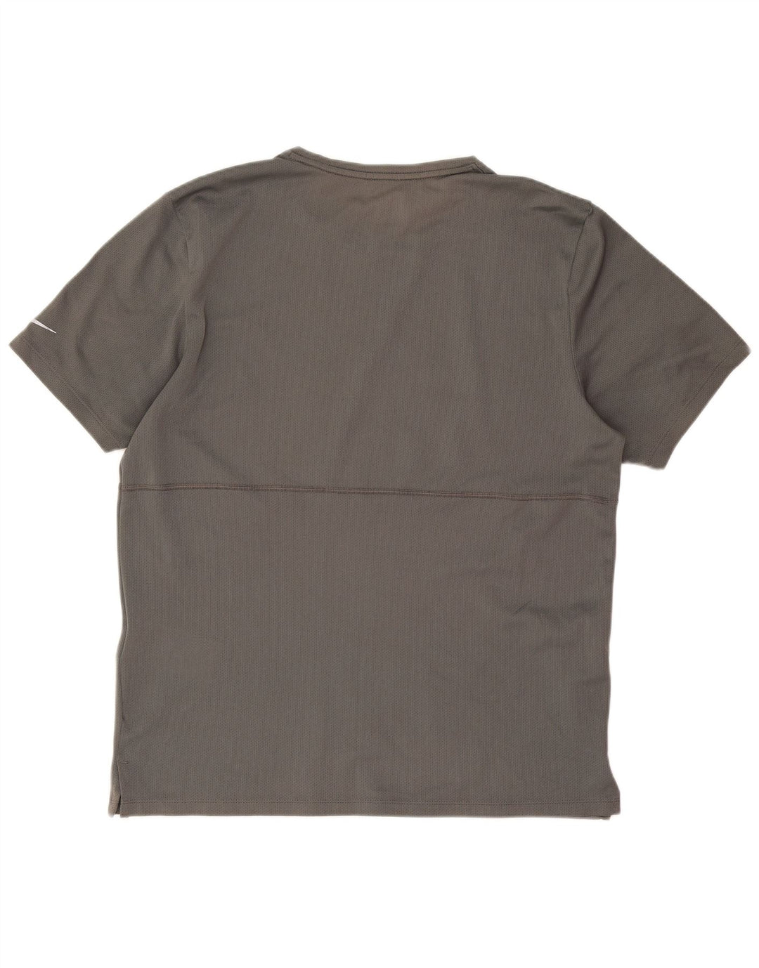 Nike Homme Dri Fit Graphic T-Shirt Haut Gris Moyen Polyester