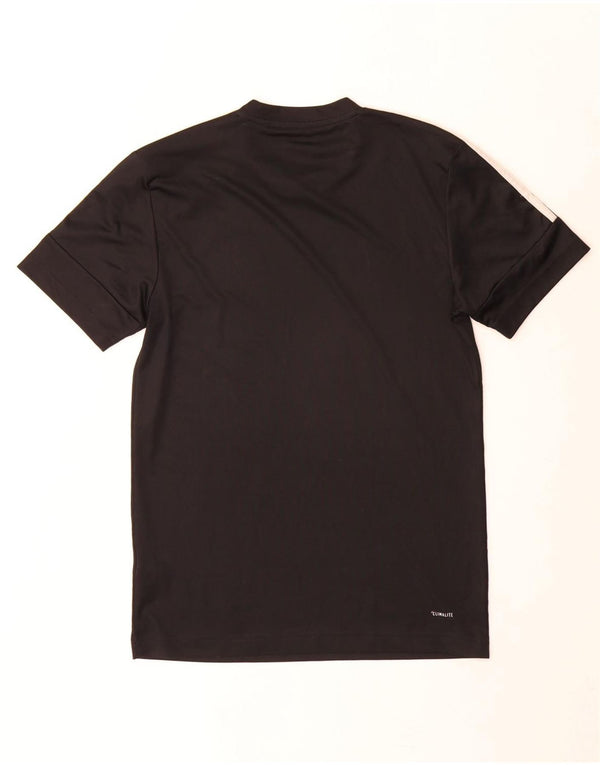 Adidas Hommes Climalite Graphic T-Shirt Top XS Noir Polyester