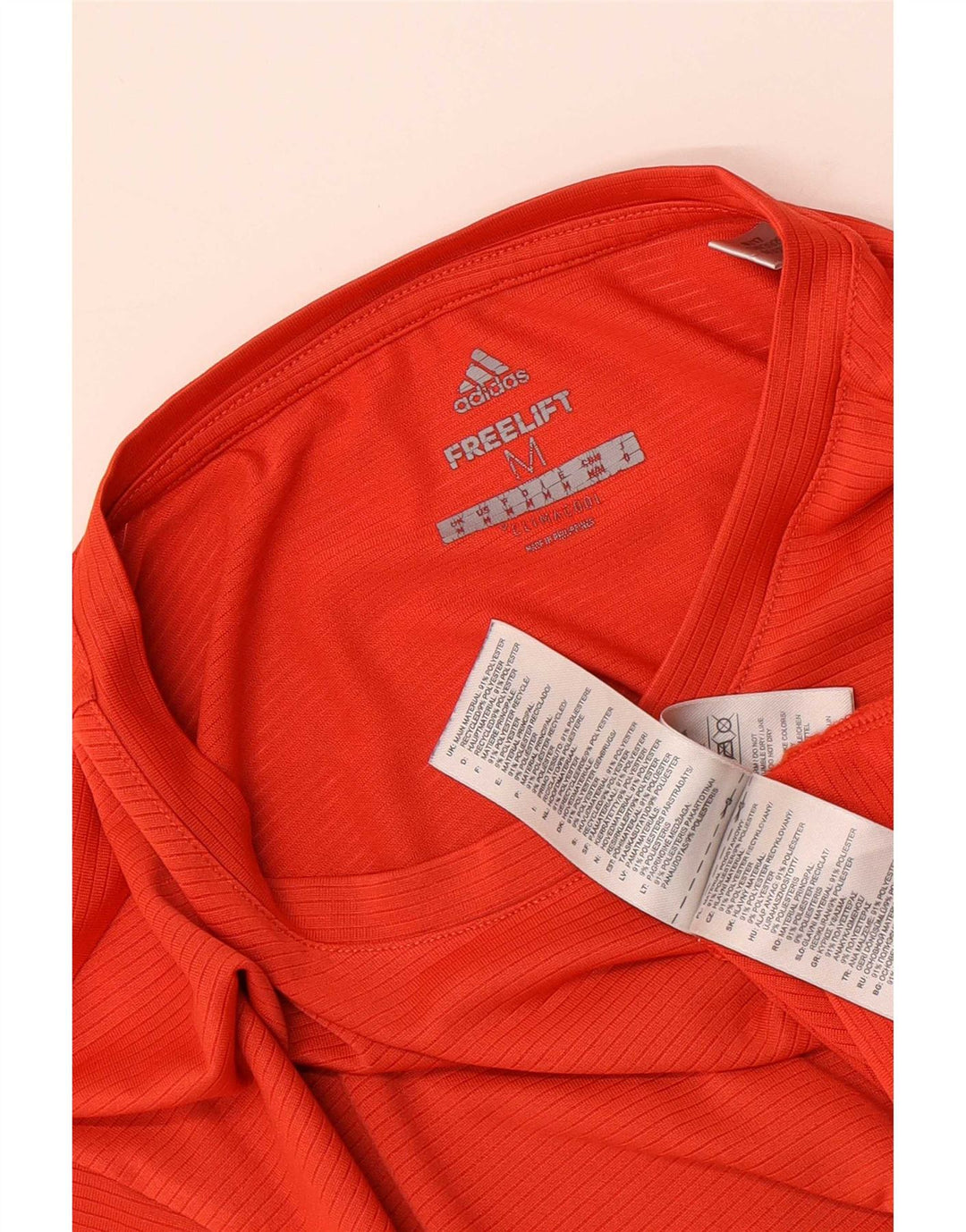 Adidas Homme Climacool T-Shirt Haut Rouge Moyen Polyester