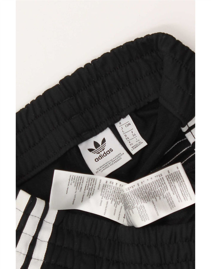 Adidas Short de sport pour femme UK 8 Petit Noir Polyester
