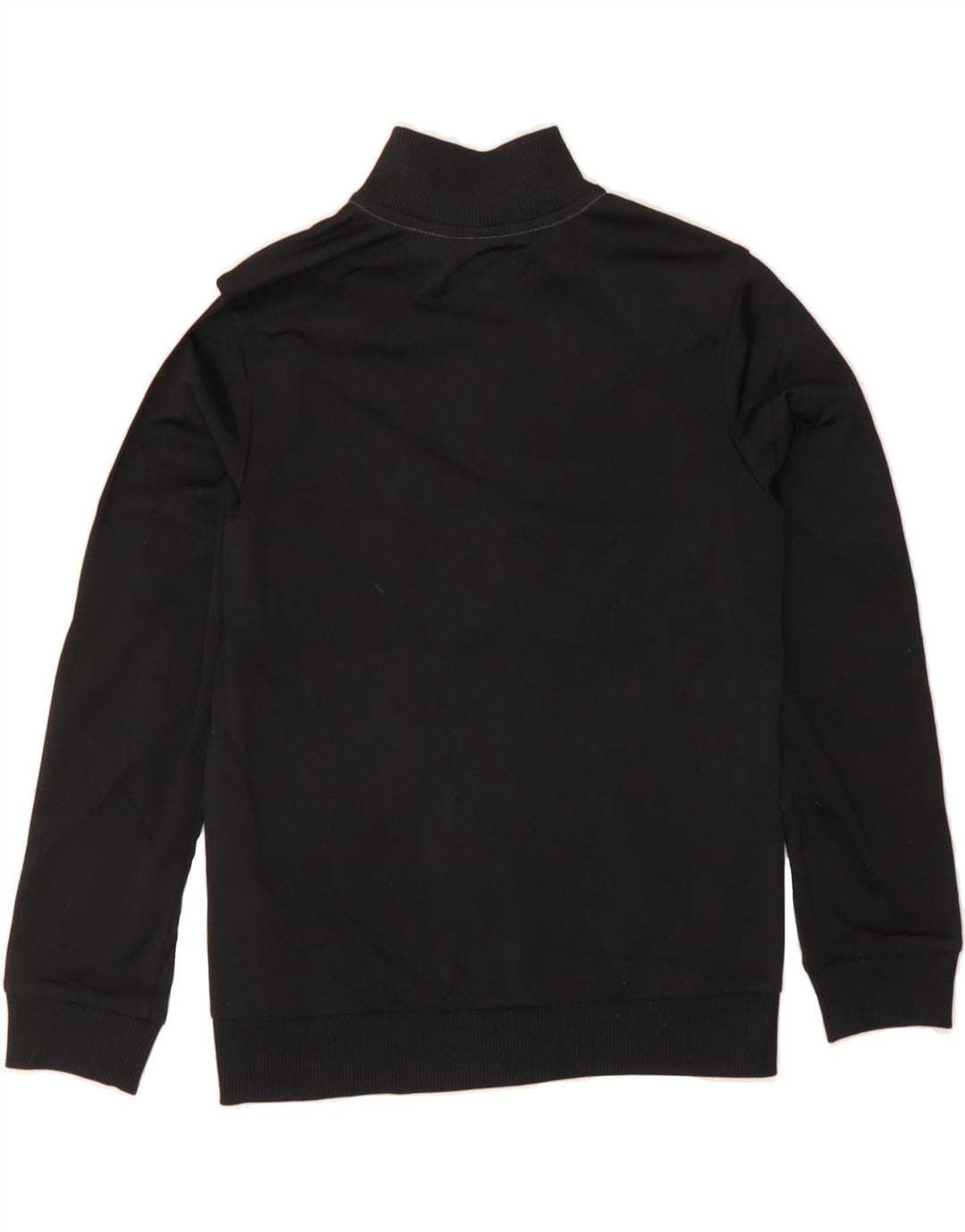 ADIDAS Boys Tracksuit Top Jacket 9-10 Years Black Colourblock Polyester Vintage Adidas and Second-Hand Adidas from Messina Hembry 