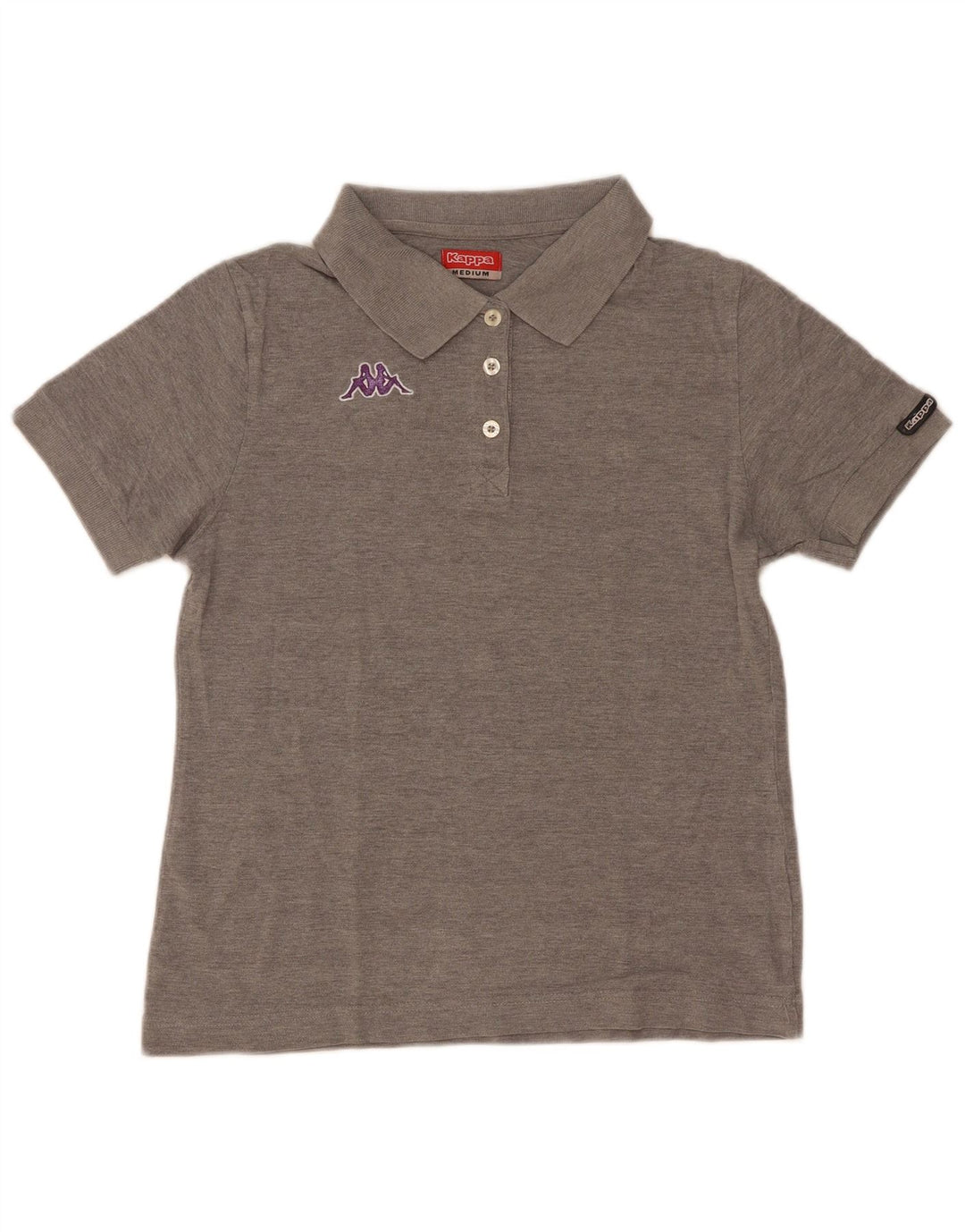 Kappa Polo Femme UK 12 Gris Moyen