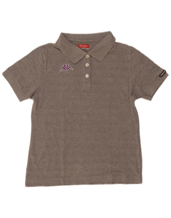 Kappa Polo Femme UK 12 Gris Moyen