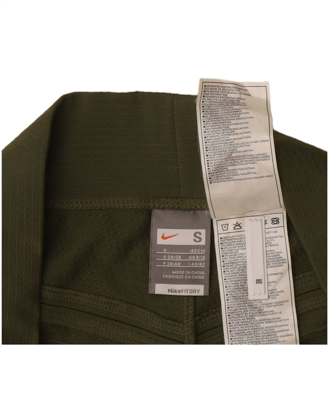 Nike Bermuda Sport Short UK 8/10 Petit Vert Polyester