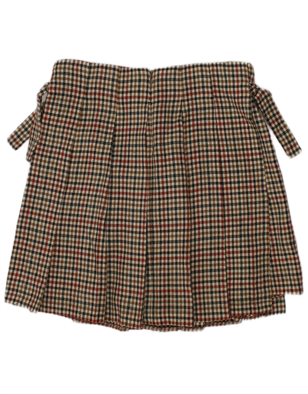 ZARA Jupe-short fille 9-10 ans Polyester pied-de-poule multicolore