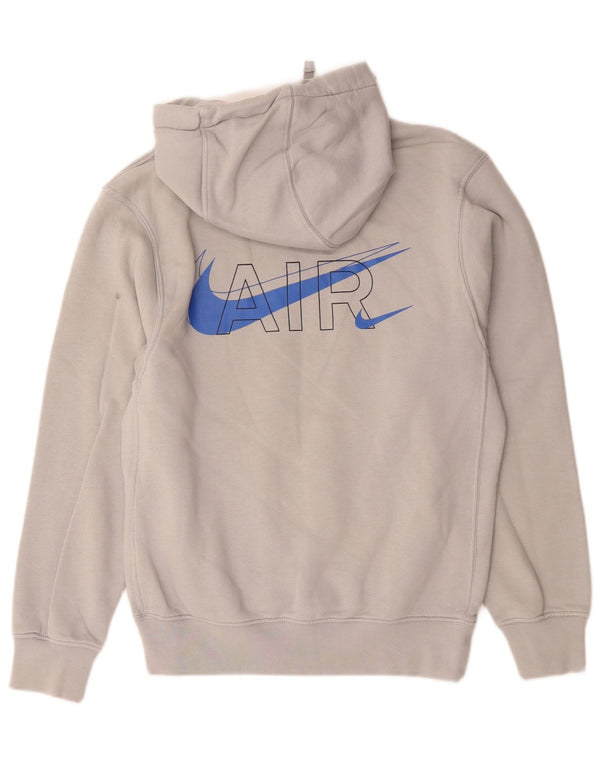 Nike Mens Graphic Loose Fit Sweat à capuche XS Gris Coton