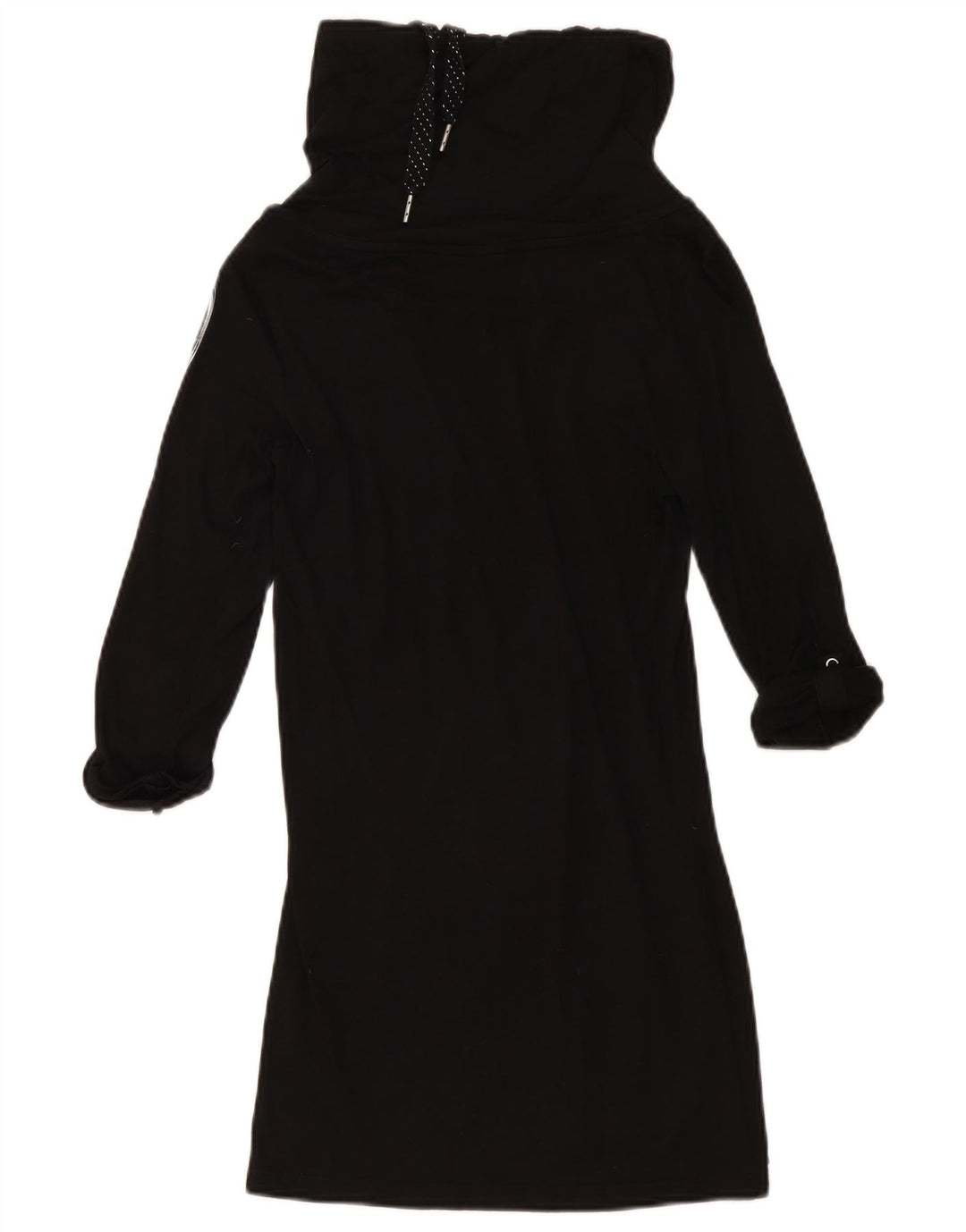 Puma Tunique graphique à col roulé pour femme UK 8 Small Noir