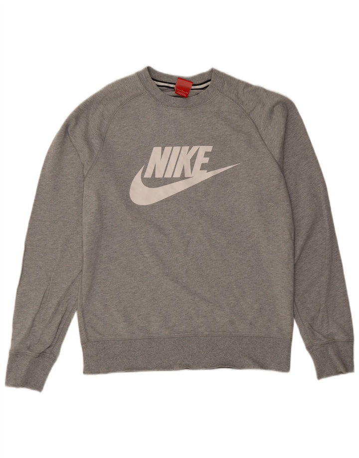 Nike Sweat-shirt graphique pour homme Petit gris moucheté
