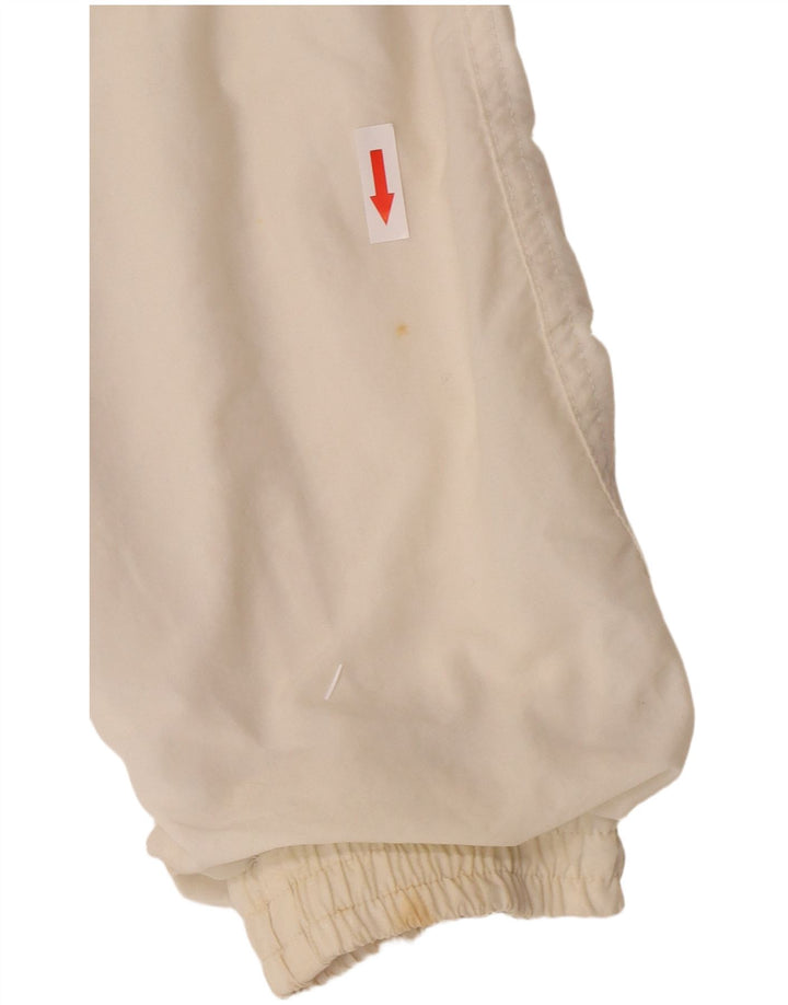 Lotto Veste de Survêtement Graphique pour Homme Large Blanc Cassé Géométrique Rétro
