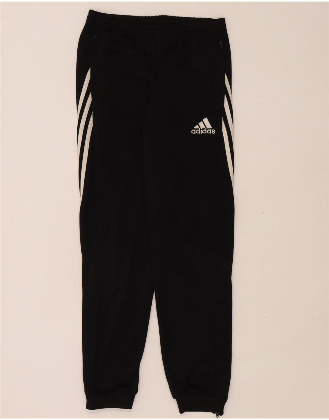 Adidas Pantalon de Survêtement Garçon Joggers 13-14 ans Noir Polyester
