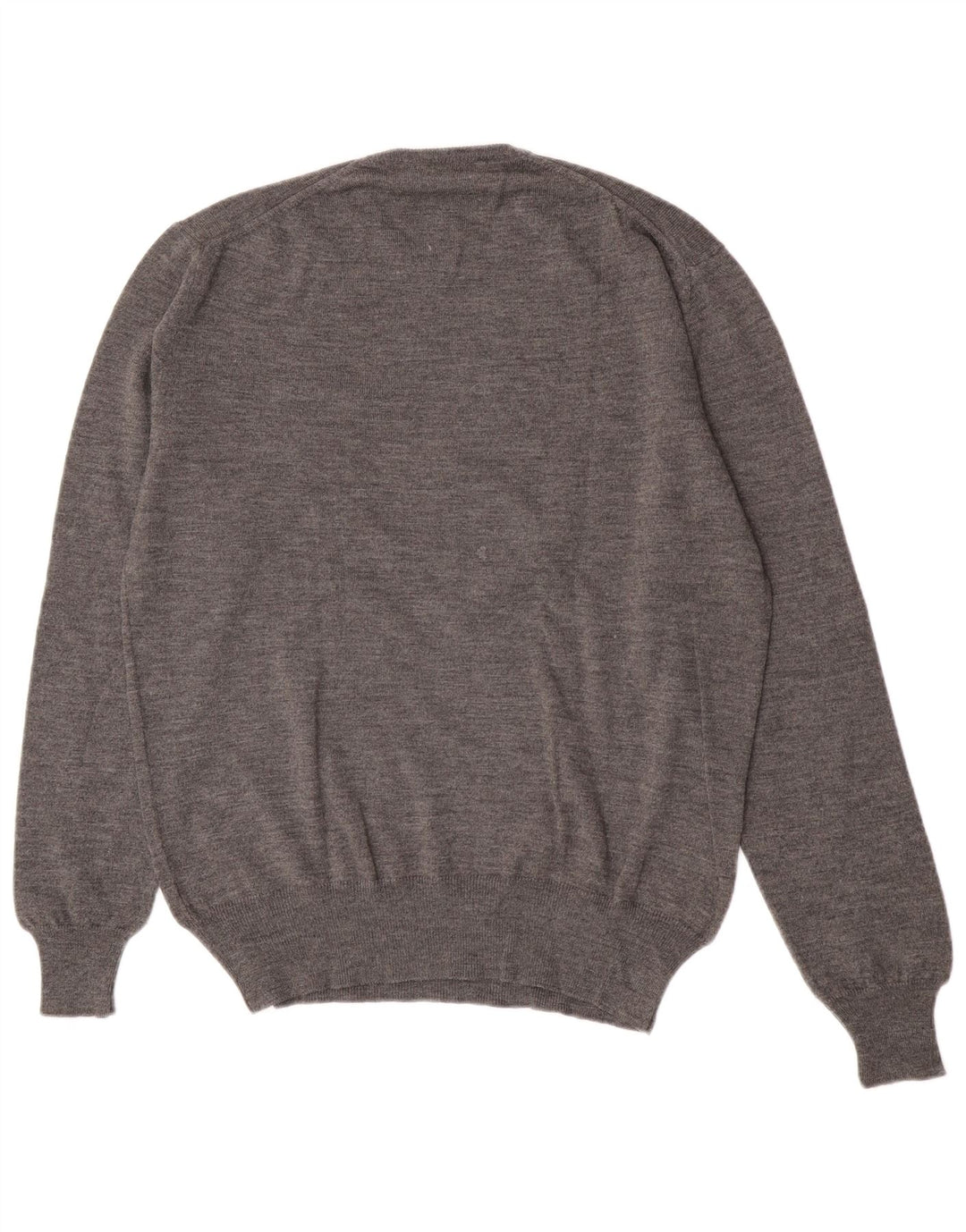 Rodrigo Pull ras du cou pour homme IT 52 en laine vierge gris moyen
