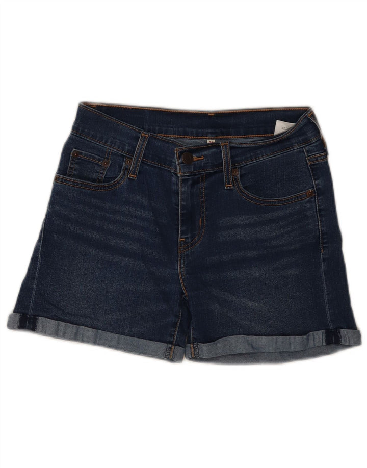 Levi's Short en Jean Femme W26 Small Bleu Marine Coton