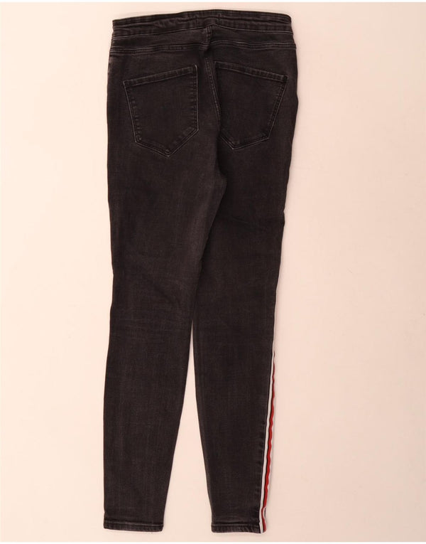 Zara Femme Trafaluc Skinny Jeans EU 40 Medium W30 L28 Gris Rayé