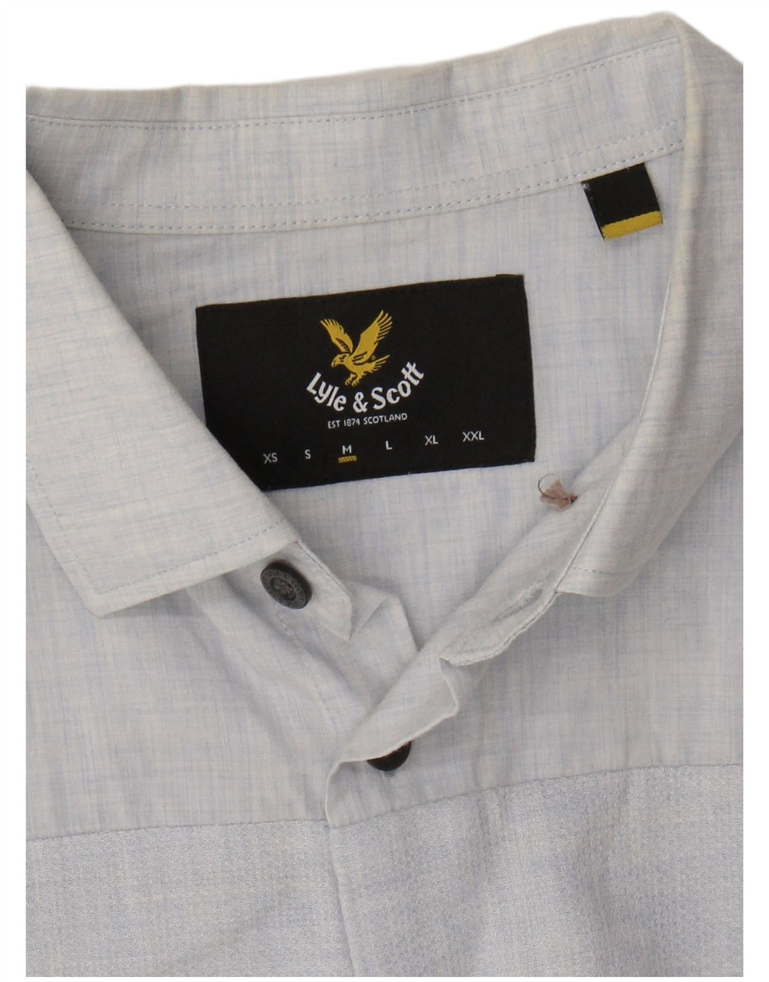 LYLE & SCOTT Chemise Homme Bleu Moyen Rayée