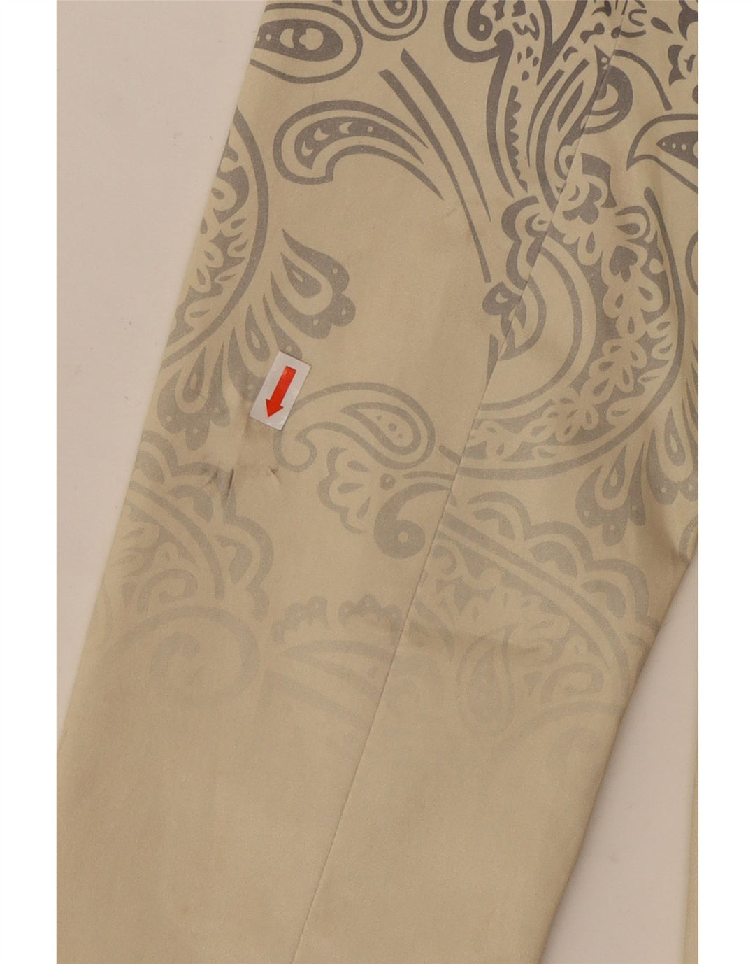 Desigual Manteau Femme EU 40 Moyen Blanc Paisley Coton