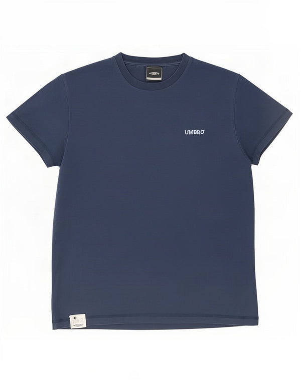 Umbro T-Shirt Graphique Homme Bleu Marine Large Coton