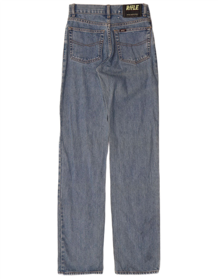 RIFLE Jean droit femme W29 L34 bleu coton