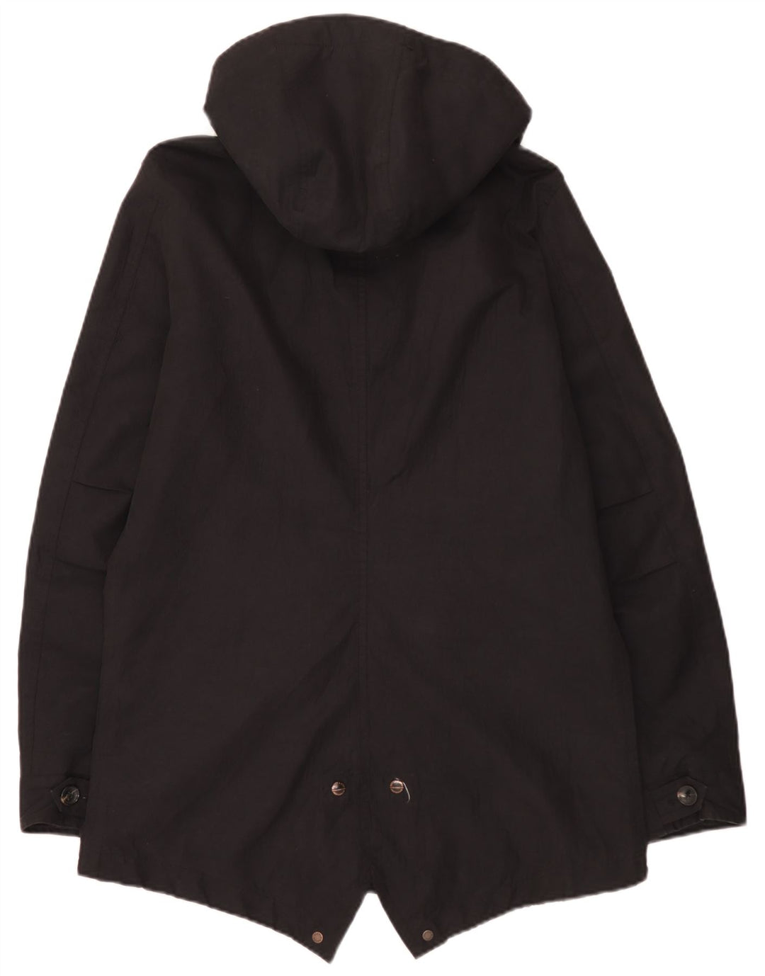 Scotch & Soda Parka à capuche pour homme UK 40 Large Noir Polyester