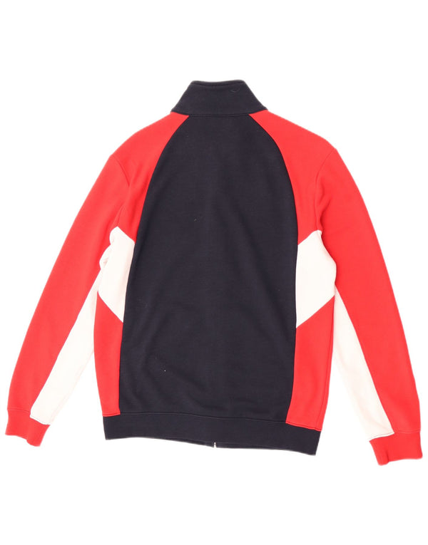 Champion Veste de Survêtement Homme Petit Bleu Marine Colorblock Coton
