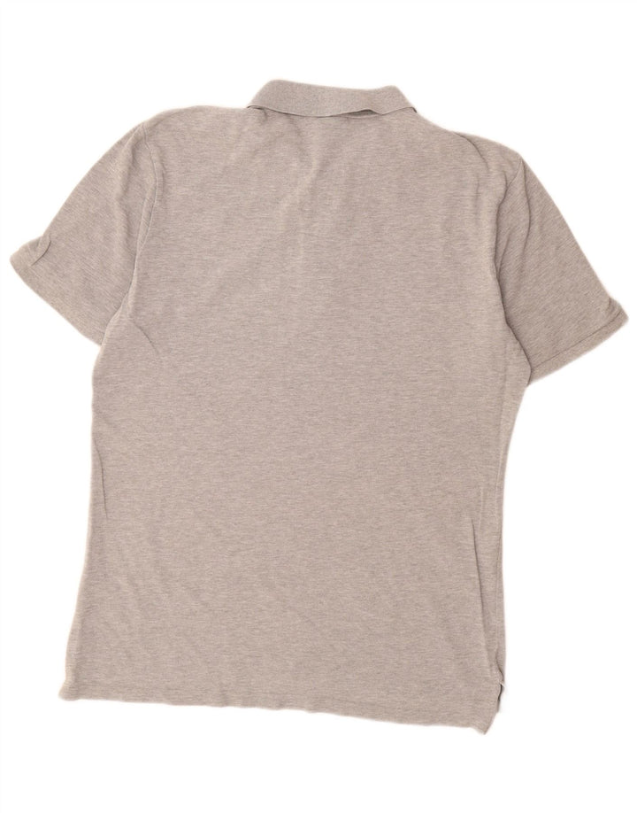 Polo Nike Homme Gris Moyen Moucheté Coton