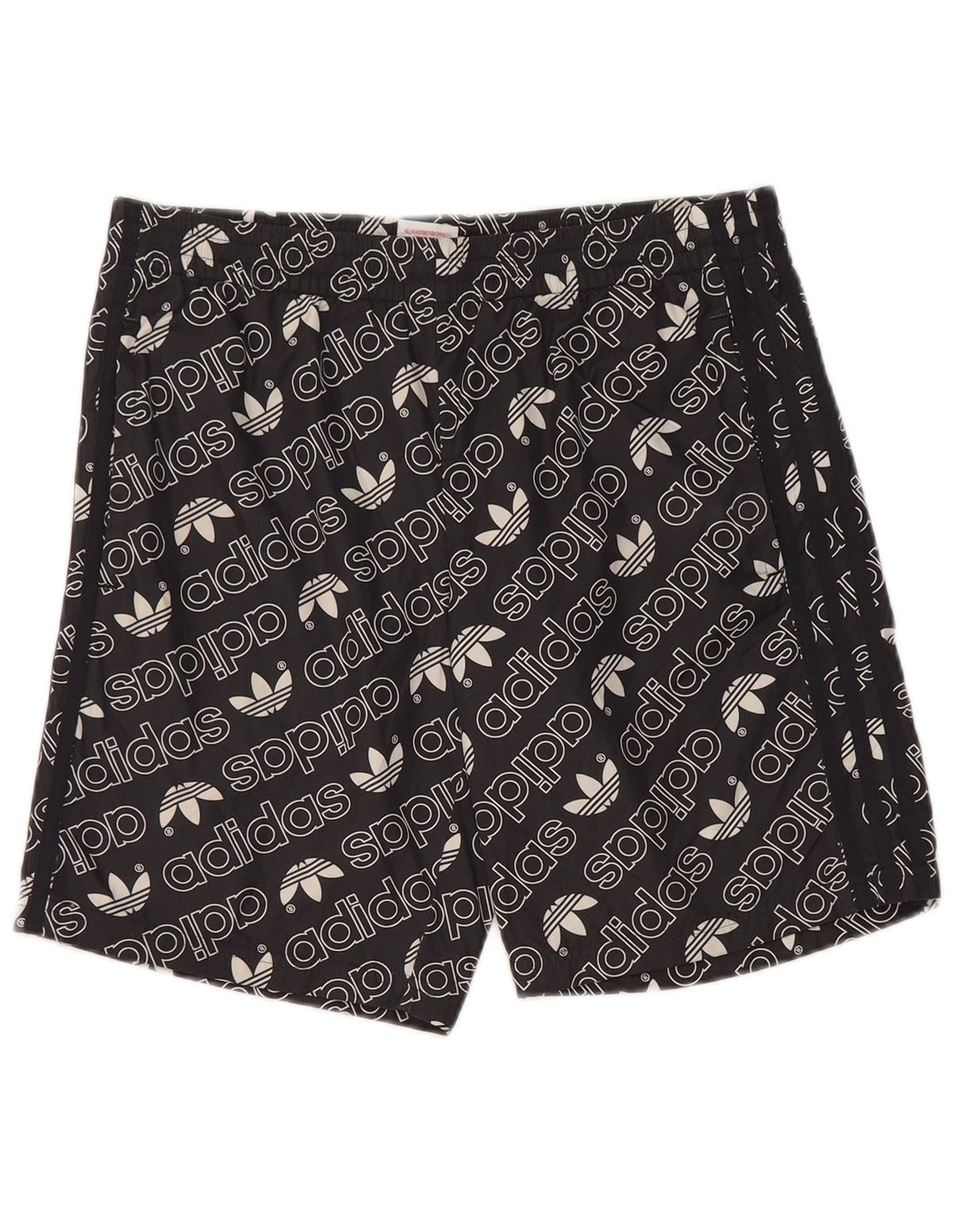 Adidas Short de Sport Graphique Garçon 15-16 Ans Noir Polyester