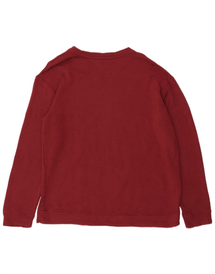 Orvis Sweat-shirt pour homme en modal bordeaux moyen