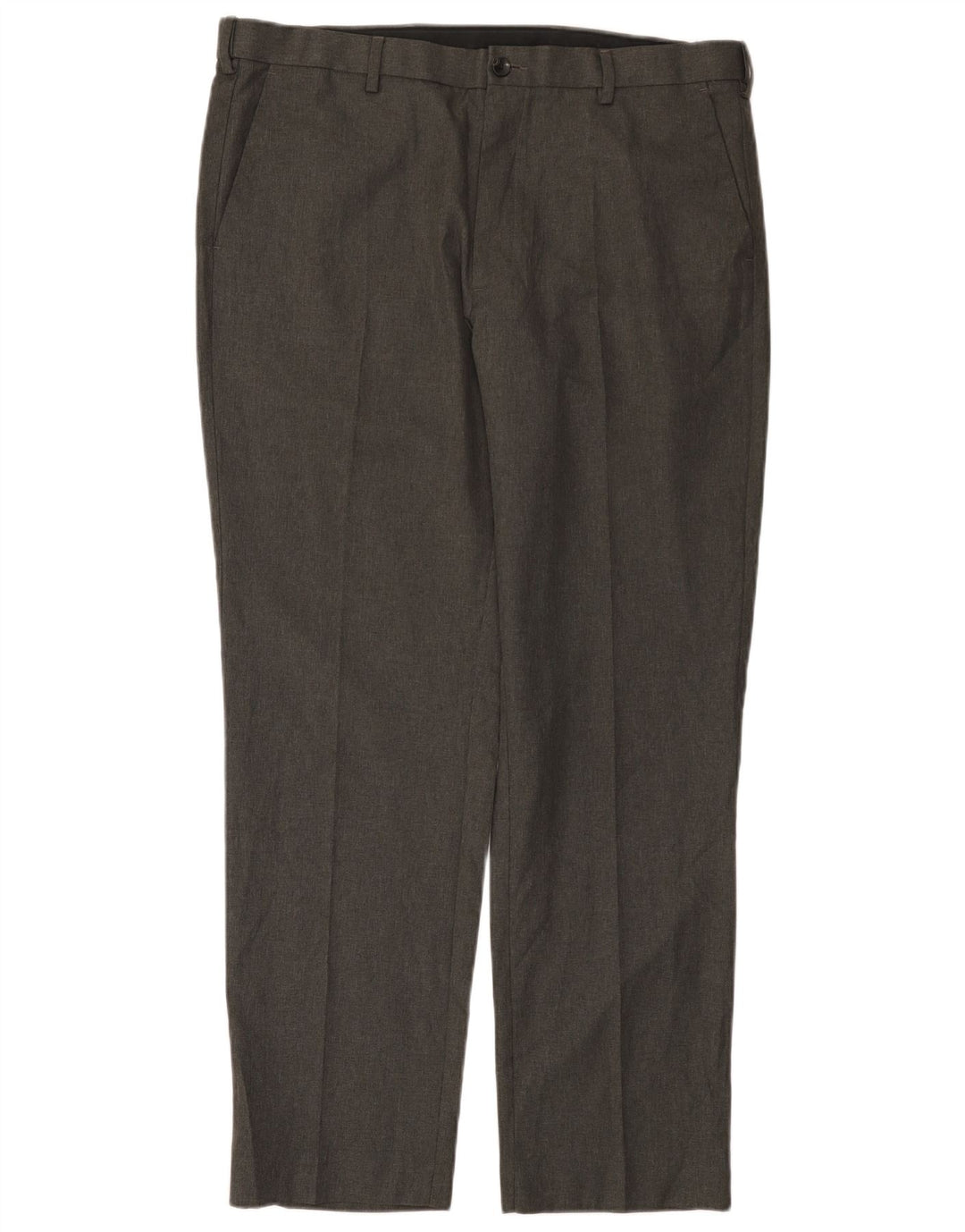 Marks & Spencer Pantalon de costume droit coupe droite pour homme W38 L31 Gris