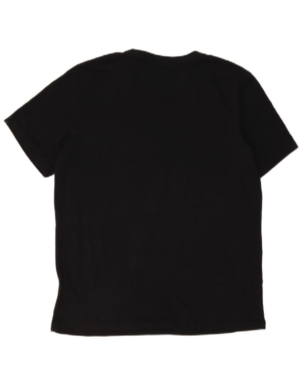 Nike T-shirt Dri Fit pour homme en coton noir Taille L