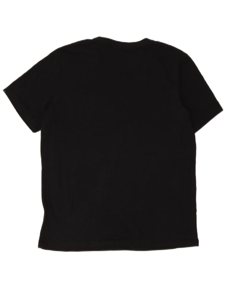 Nike T-shirt Dri Fit pour homme en coton noir Taille L
