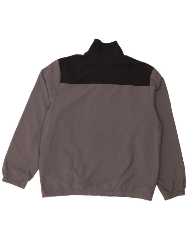 Nike Veste de survêtement pour homme 2XL Gris Colorblock Polyester