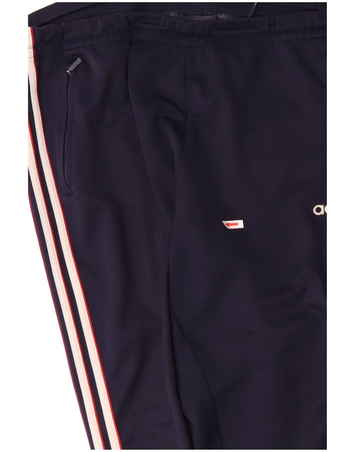 ADIDAS Pantalon de survêtement pour homme UK 44/46 Large Bleu marine Polyester