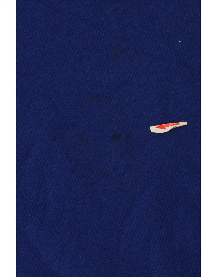 Pringle Pull col V pour homme UK 40 Bleu moyen