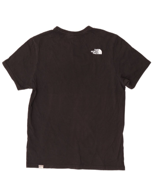 The North Face T-shirt graphique pour homme en coton noir moyen