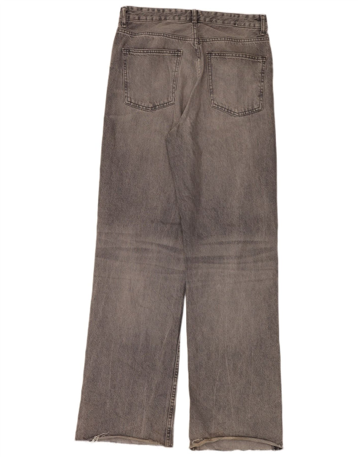 Zara Jean large pour femme EU 42 Large W32 L36 Gris